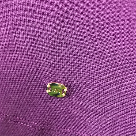 NWT Jones New York Small Purple Blouse Top Shirt - Picture 4 of 8